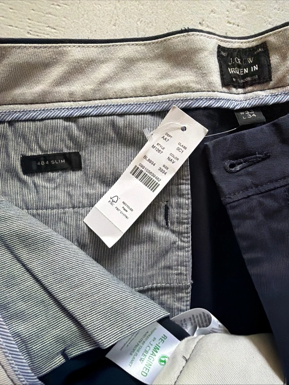 J.Crew 484 Slim-Fit 